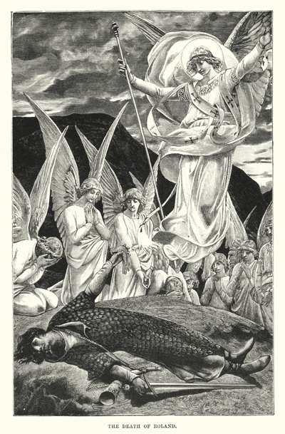 The Death of Roland by European School
